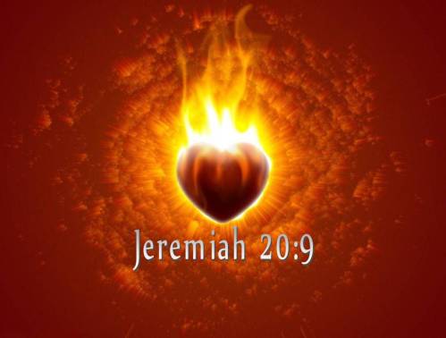 Jeremiah 20.9