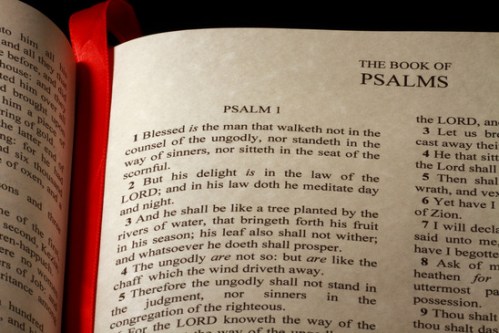 Chapter 1 of the Book of Psalms in the Old Testament of the Holy Bible